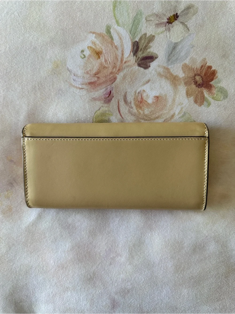 Tory Burch Leather Chain Wallet
